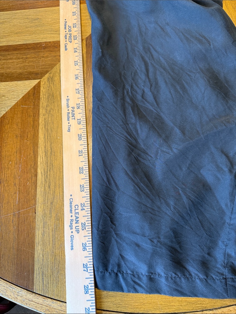 Eileen Fisher Black Wide-Leg Cargo Drawstring Pants Petite Large 100% Silk - Picture 10 of 11